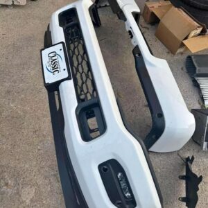 White Ram 2500 front and rear Bumpers