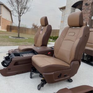 Ram 2500 Limited Longhorn Complete Interior - Front/Rear Seats, Console & Door panels